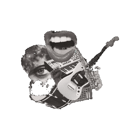 The Tin Music and Arts Sticker