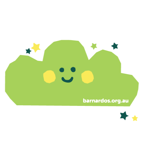 Stars Dream Sticker by Barnardos Australia
