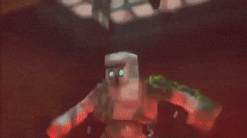 Lava Iron Golem GIF