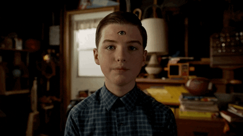 Relaxed Sheldon Cooper GIF by CBS - Find & Share on GIPHY