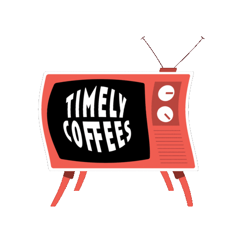 Timely Coffees Sticker