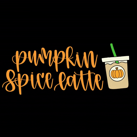 Pumpkin Spice Art GIF
