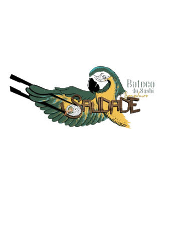 Saudadebotecodosushi Sticker by saudadesoverato