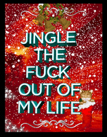 christmas snow GIF by AnimatedText