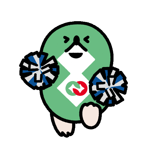 Moguu Sticker by MUSUBI.Inc