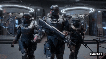 Master Chief Walk GIF by CANAL+