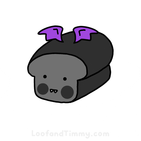 Vampire Bat Halloween GIF by Loof and Timmy