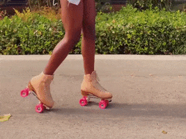 Grooving Rollerskate GIF by Just Seconds