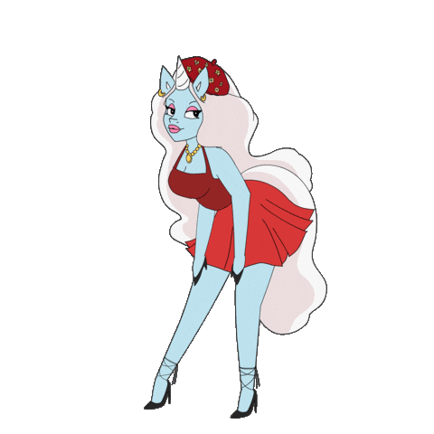Dance Fashion Sticker by Glow The Unicorn