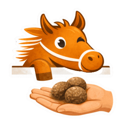 Horse Supplement Sticker by nuvallo