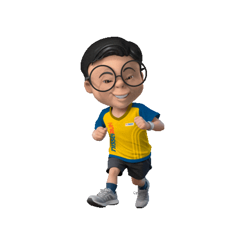 Run Corrida Sticker by Farmácias Nissei