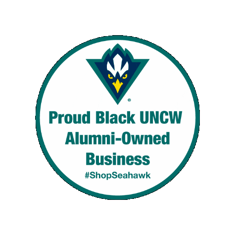 Seahawks Black Owned Business Sticker by UNCW Alumni Association