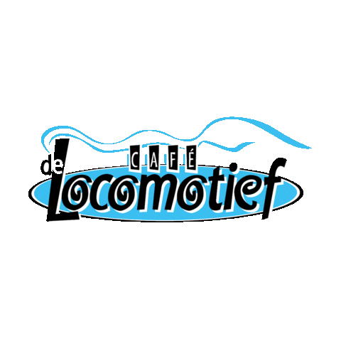 Cafe de Locomotief Sticker