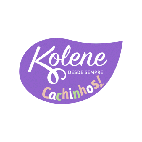 Cachinhos Sticker by Cabelo Kolene