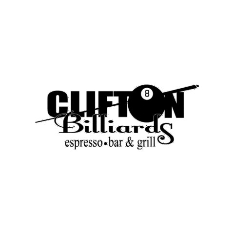 Clifton Billiards Sticker