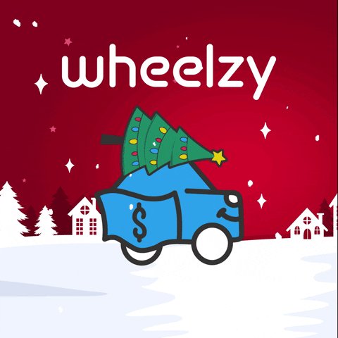 Christmas Car GIF by Wheelzy