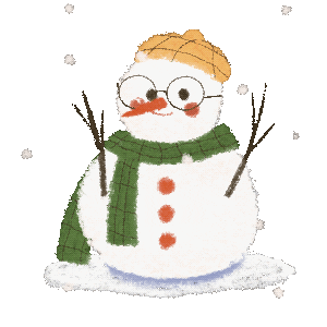 Christmas Snow Sticker
