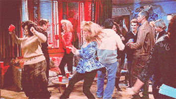 Dance Friends animated GIF