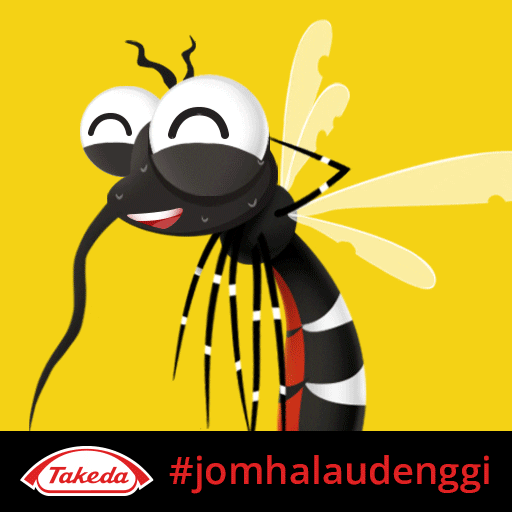 Awkward Nyamuk GIF by Know Dengue Malaysia