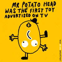 mr potato head lol GIF by Learn Something Every Day