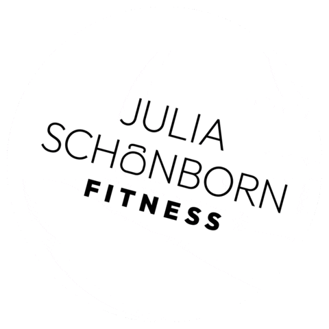 Julia Schönborn Fitness Sticker