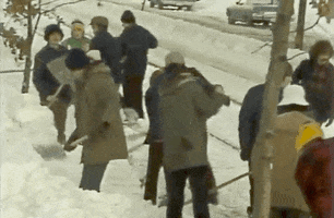 Shoveling New England GIF by GBH
