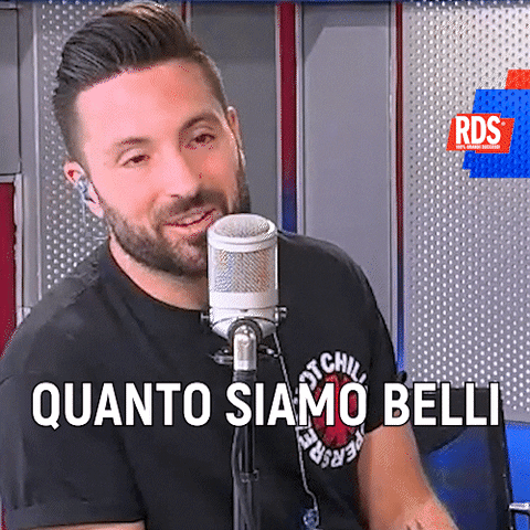 Radio Bella GIF by RDS 100% Grandi Successi