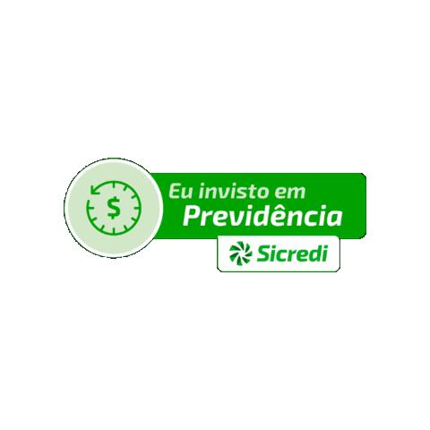 Investimento Previdencia Sticker by Sicredi Alta Noroeste SP