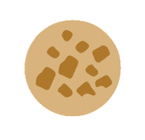 Nom Nom Cookie Sticker by The Penny Paper Co.