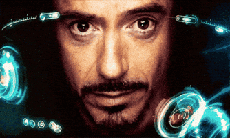 Tony Stark Freak GIF