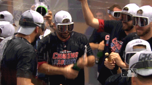 Champagne Spray GIF by MLB - Find & Share on GIPHY