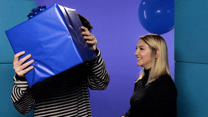 present christmas morning GIF by Lauv