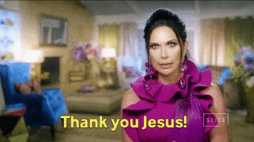 real housewives thank you GIF by Slice