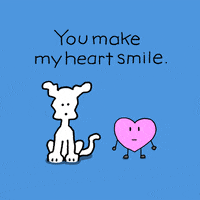 I Love You Smile GIF by Chippy the Dog