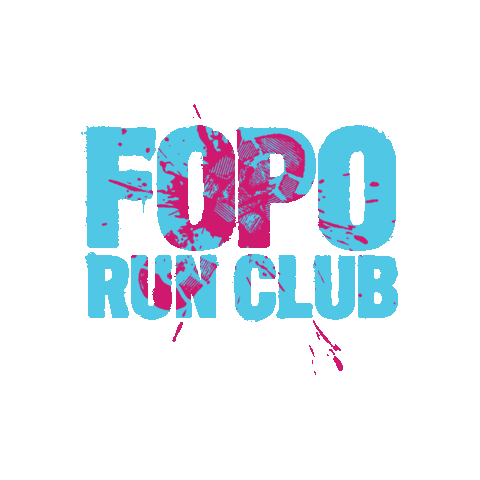 FoPo Run Club Sticker