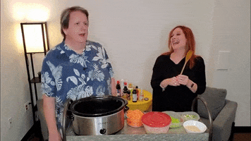 Radio Show Cooking GIF by 95.1 SHINE-FM