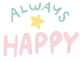 Happy Sticker by MANDARINNA