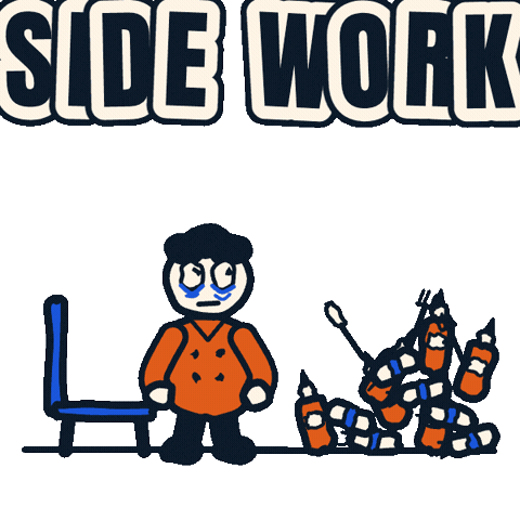 Front Of House Restaurant Manager Sticker by ClearCOGS