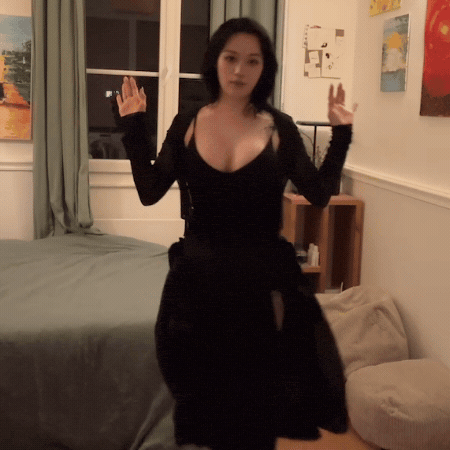 Cute Girl Twitch GIF