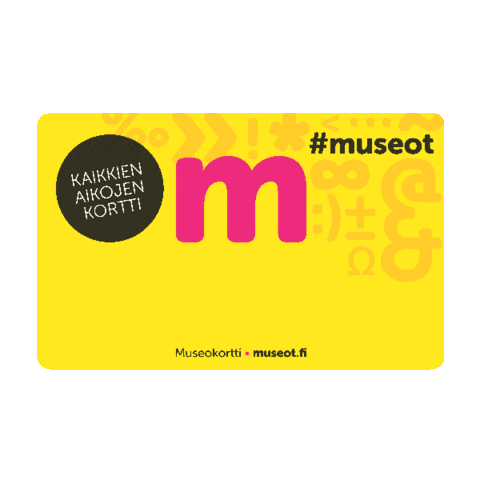 Museokortti Sticker