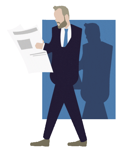 Arjen Lubach Sticker by LUBACH