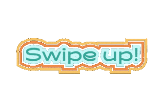 Swipe Up Sticker by Breadnbeyond