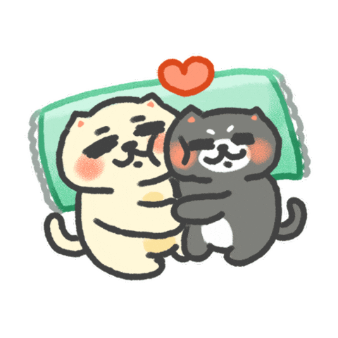 Night Hug Sticker