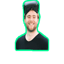 Giant Lazer Sticker