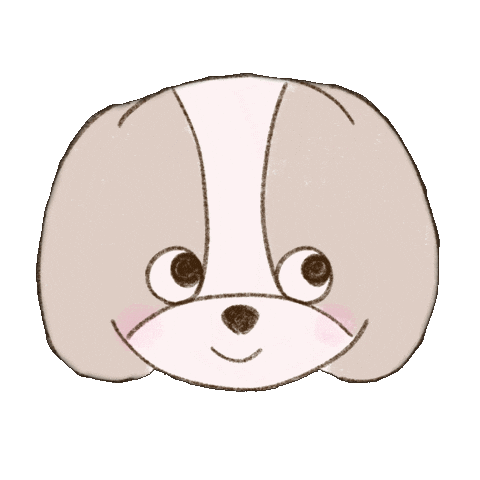 Dog Look Sticker