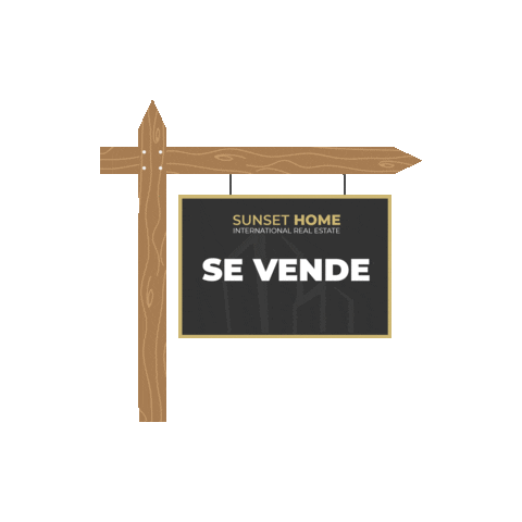 Sunset Home International Real Estate Sticker