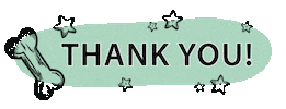 Thanks Sticker by Coopers Kingdom