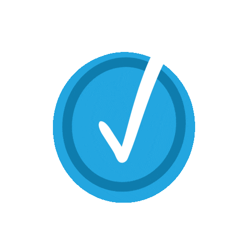Blue Sticker