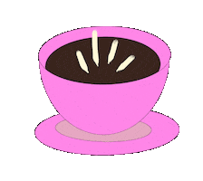 Pink Tea Sticker