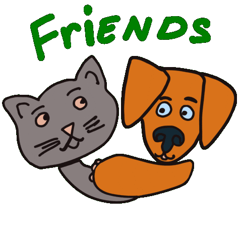 Best Friends Hug Sticker